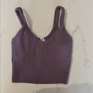 Lululemon Purple Align Tank Top Women's Size 2 Activewear